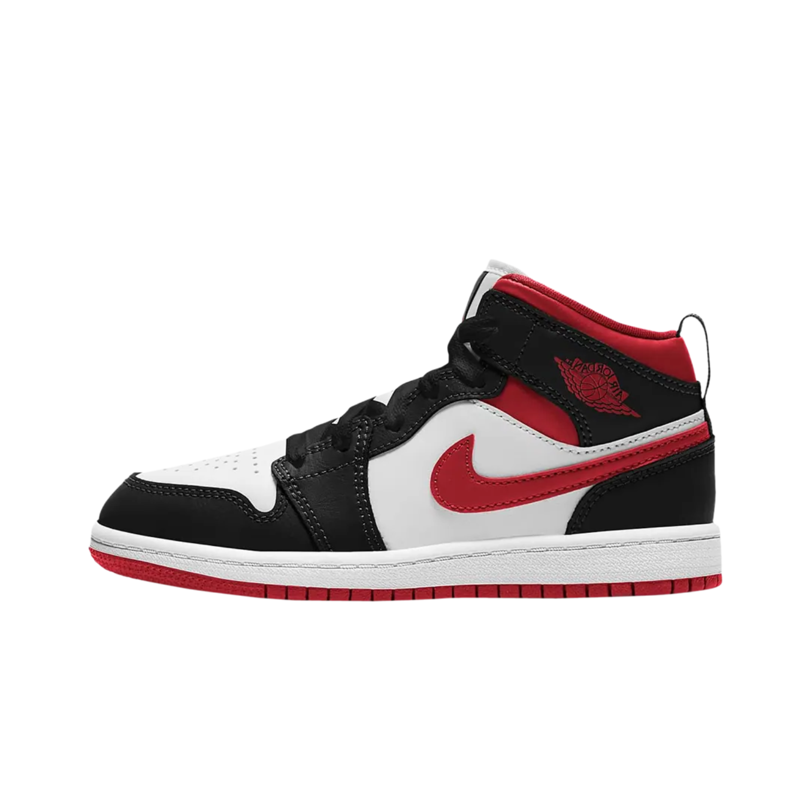 Jordan 1 Mid Gym Red Black White (PS)