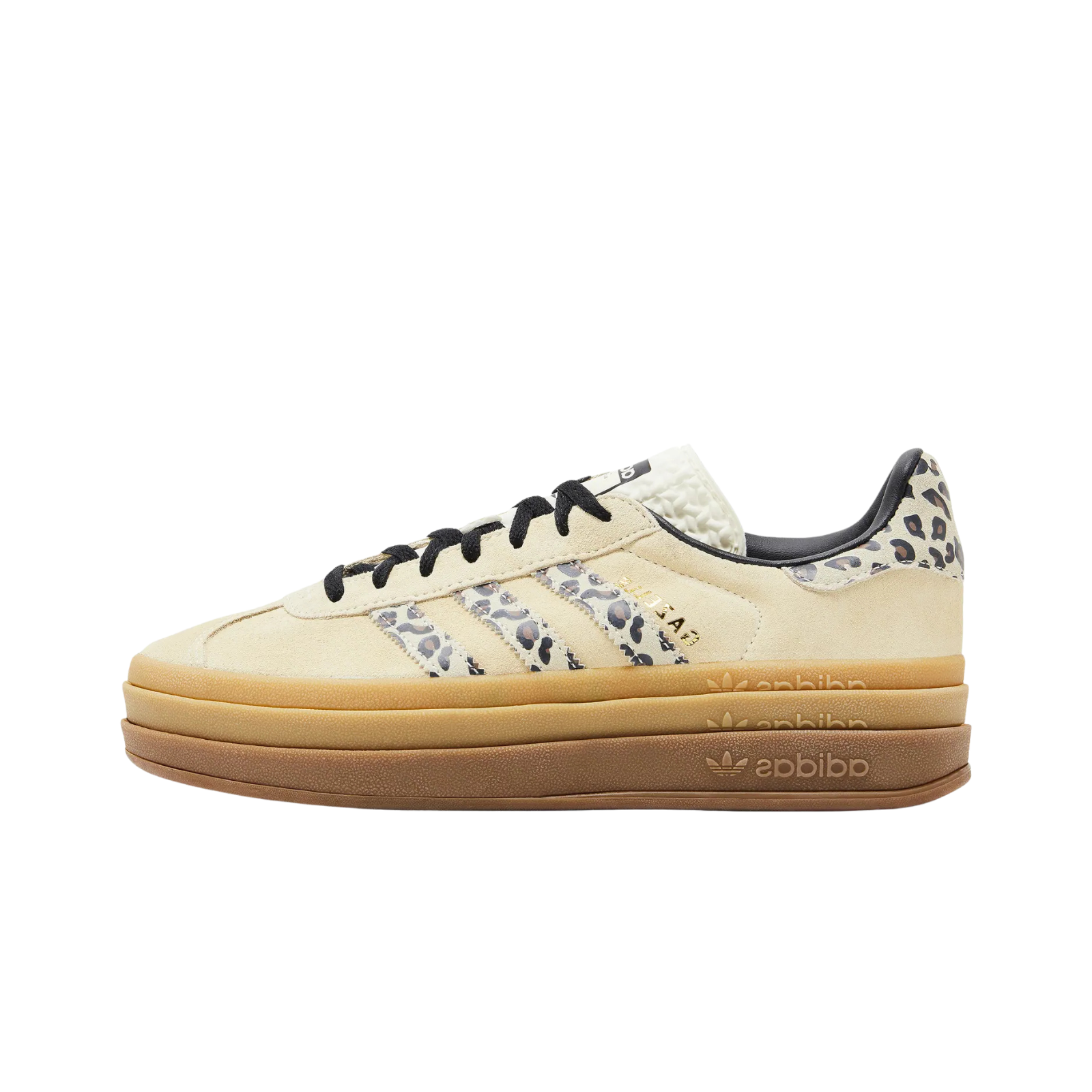 adidas Gazelle Bold Cream Black Leopard (Women's)