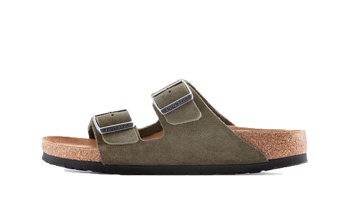 Birkenstock Arizona Suede Leather Thyme - Sneaker Request - Chaussures - Birkenstock
