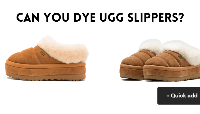 Can You Dye Ugg Slippers? - Sneaker Request