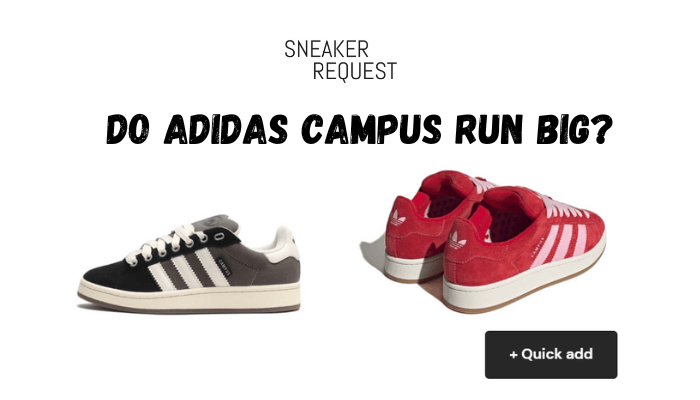 Do Adidas Campus Run Big? - Sneaker Request