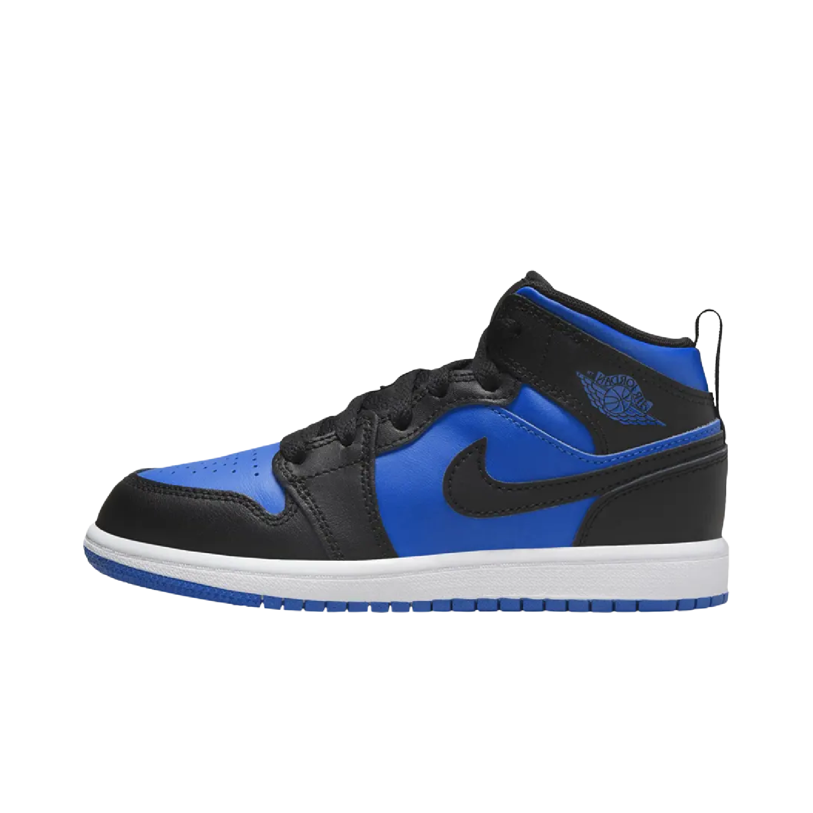 Jordan 1 Mid Black Royal Blue (PS)