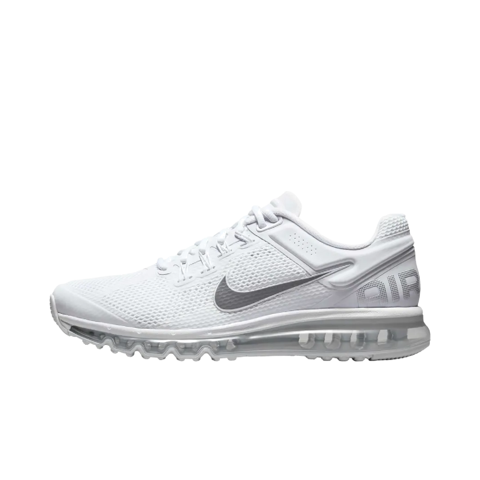 Nike Air Max 2013 White Metallic Slver