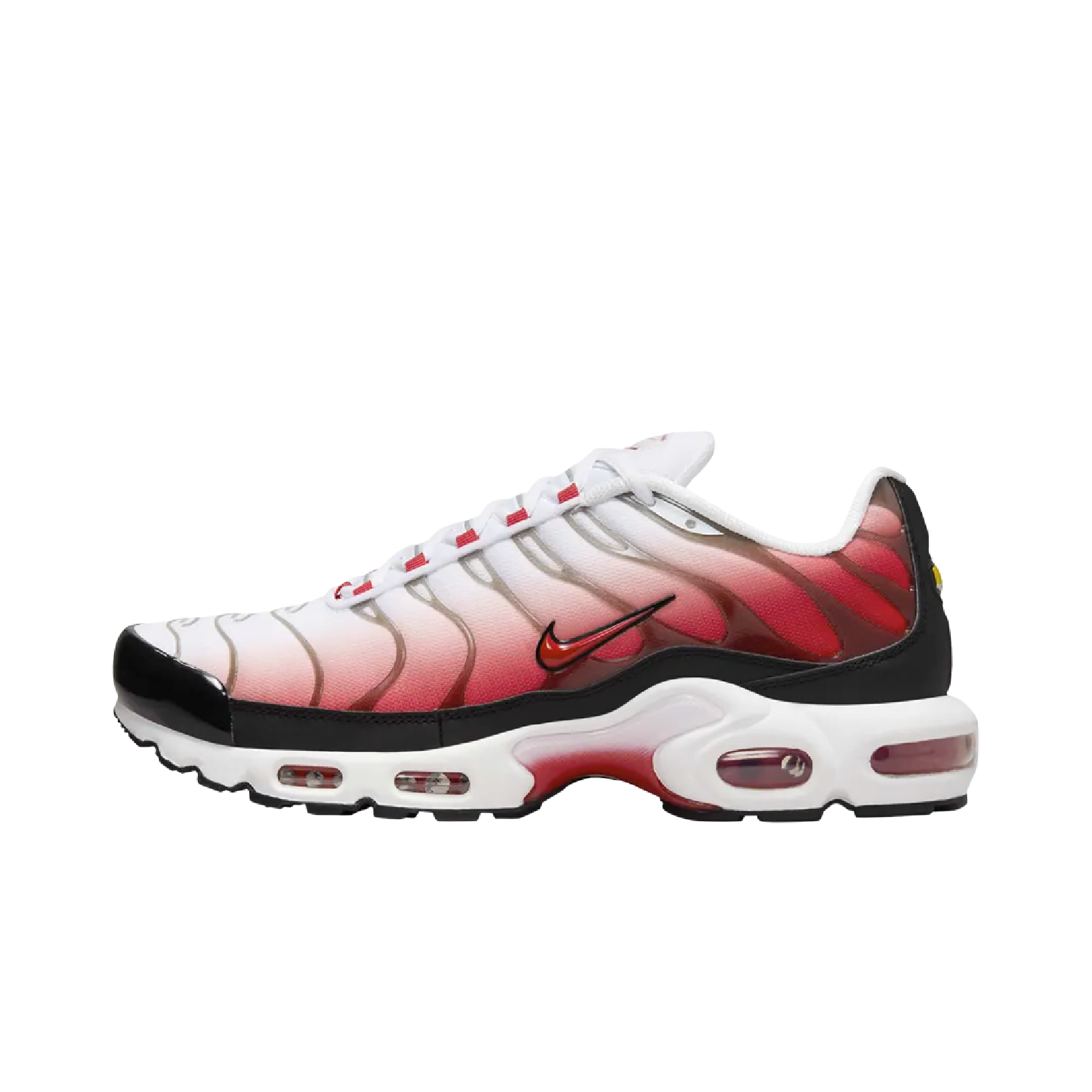 Nike Air Max Plus White Black University Red