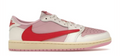 Jordan 1 Retro Low OG SP Travis Scott Sail Tropical Pink