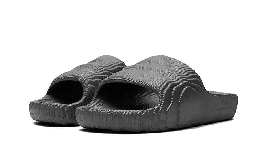 Adidas Adilette 22 Slides Grey Five - Sneaker Request - Chaussures - Adidas