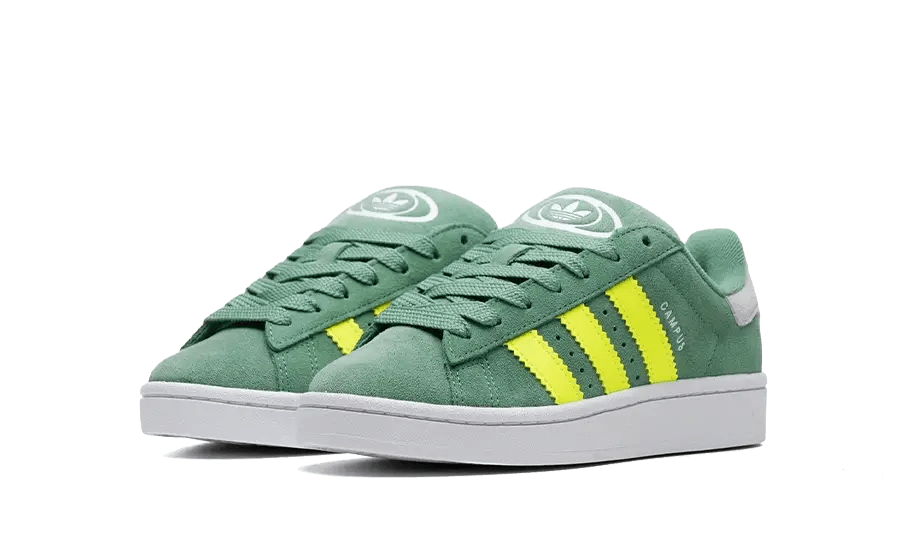 Adidas Campus 00s Preloved Green Solar Yellow - Sneaker Request - Sneakers - Adidas