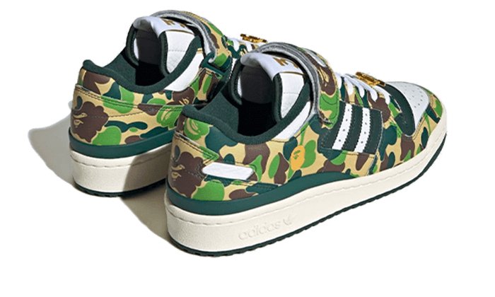 Adidas Forum 84 Low Bape 30th Anniversary Green Camo - Sneaker Request - Sneakers - Adidas