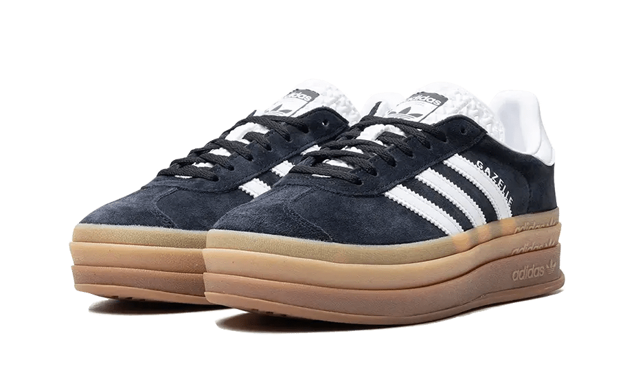 Adidas Gazelle Bold Core Black Cloud White - Sneaker Request - Sneakers - Adidas