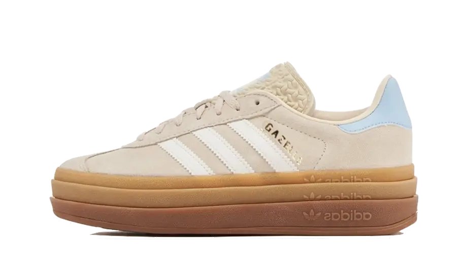 Adidas Gazelle Bold Wonder White Clear Sky - Sneaker Request - Sneakers - Adidas