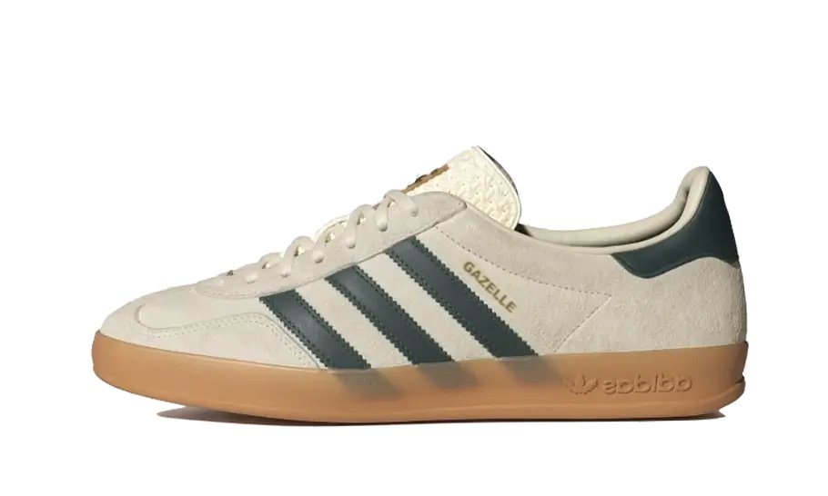 Adidas Gazelle Indoor Cream White Collegiate Green Gum - Sneaker Request - Sneakers - Adidas