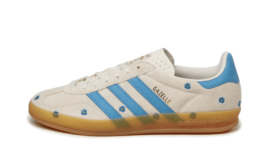 Adidas Gazelle Indoor Light Blue Floral - Sneaker Request - Sneakers - Adidas