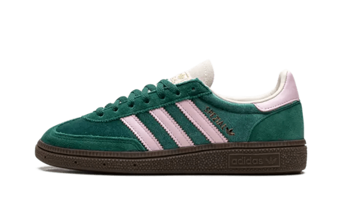 Adidas Handball Spezial Green Pink Velvet - Sneaker Request - Sneakers - Adidas