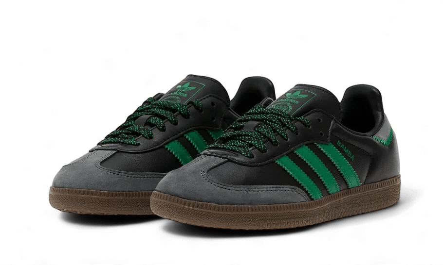 Adidas Samba OG Black Green - Sneaker Request - Sneakers - Adidas