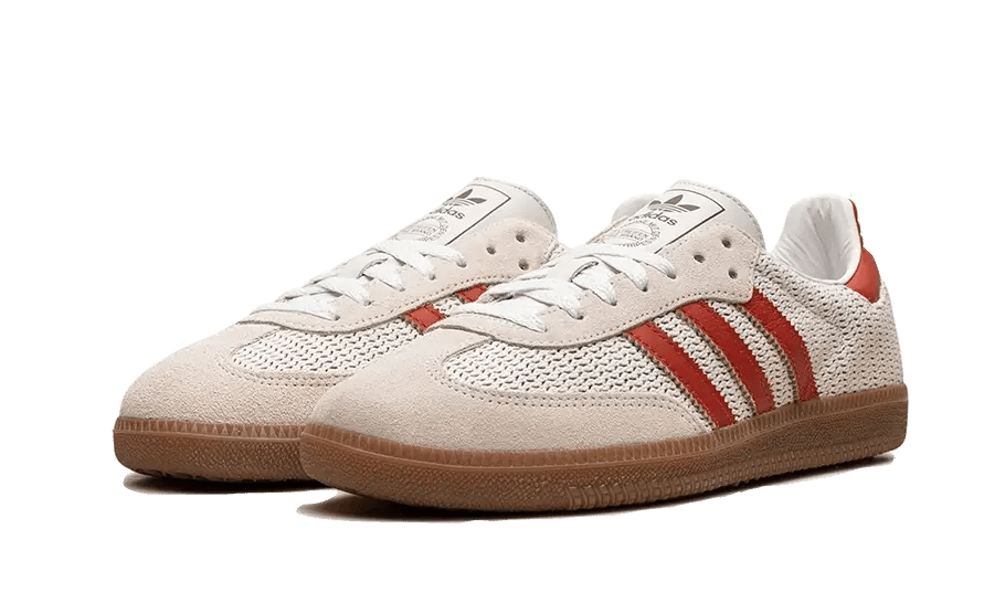 Adidas Samba OG Crystal White Preloved Red - Sneaker Request - Sneakers - Adidas