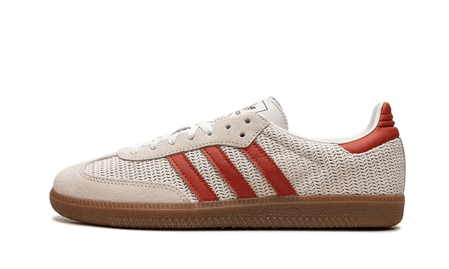 Adidas Samba OG Crystal White Preloved Red - Sneaker Request - Sneakers - Adidas