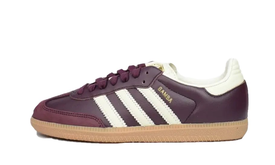 Adidas Samba OG Maroon Crewht Gold - Sneaker Request - Sneakers - Adidas
