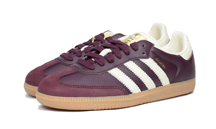 Adidas Samba OG Maroon Crewht Gold - Sneaker Request - Sneakers - Adidas