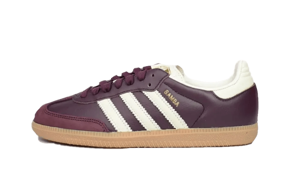 Adidas Samba OG Maroon Crewht Gold - Sneaker Request - Sneakers - Adidas