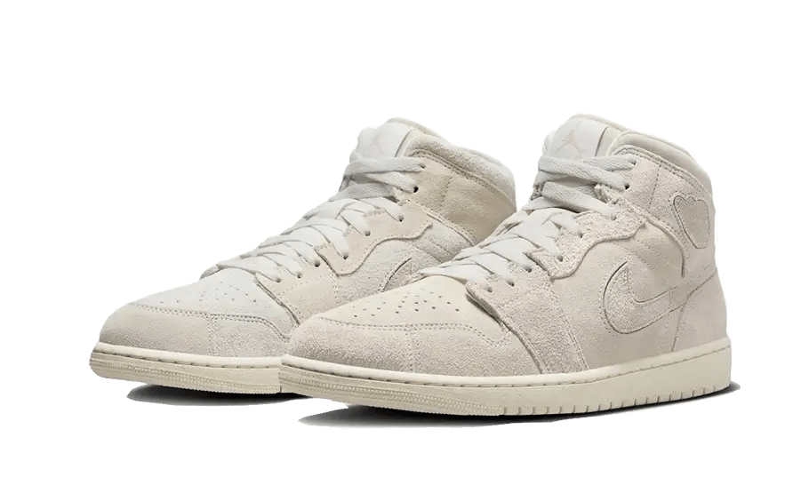 Air Jordan 1 Mid Craft Suede Ivory - Sneaker Request - Sneakers - Air Jordan