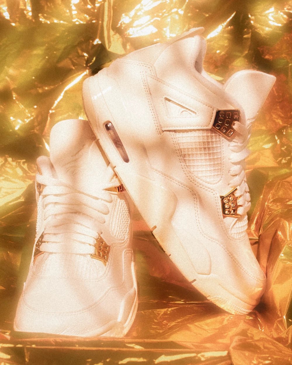 Air Jordan 4 Sail Metallic Gold - Sneaker Request - Sneakers - Air Jordan