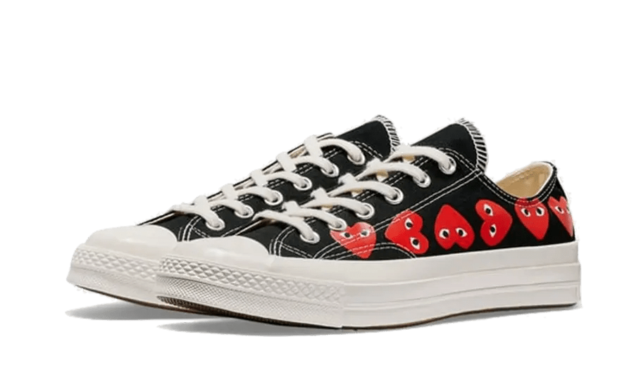 Converse Chuck Taylor All Star 70 Ox Comme des Garcons PLAY Multi-Heart Black - Sneaker Request - Sneakers - Converse