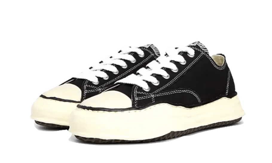Maison Mihara Peterson Canvas Low Vintage Black - Sneaker Request - Chaussures - Maison Mihara