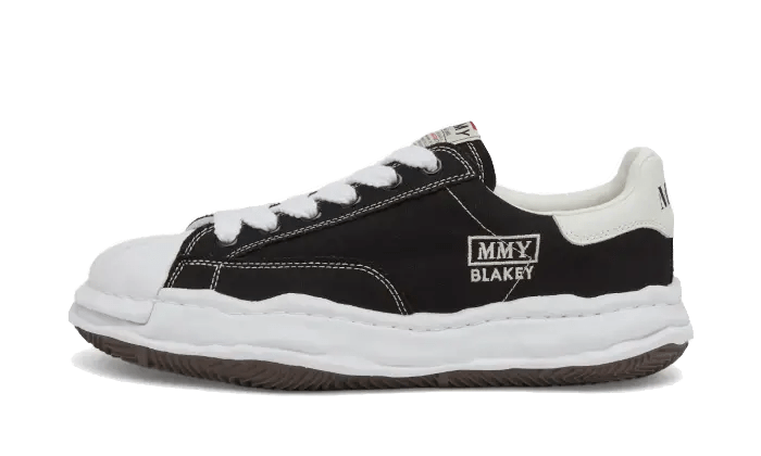 Maison Mihara Yasuhiro Blakey OG Sole Canvas Low Black White - Sneaker Request - Sneakers - Maison Mihara Yasuhiro