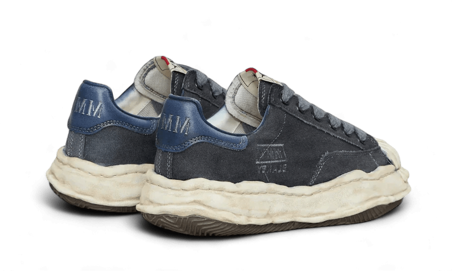 Maison Mihara Yasuhiro Blakey OG Sole Over-Dyed Canvas Low Navy - Sneaker Request - Sneakers - Maison Mihara Yasuhiro