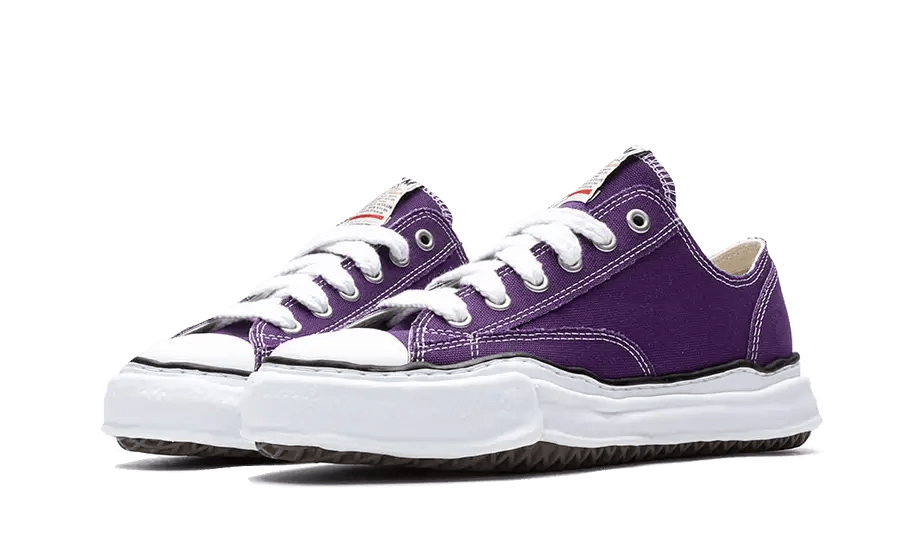 Maison Mihara Yasuhiro Hank OG Sole Canvas Low Purple - Sneaker Request - Sneakers - Maison Mihara