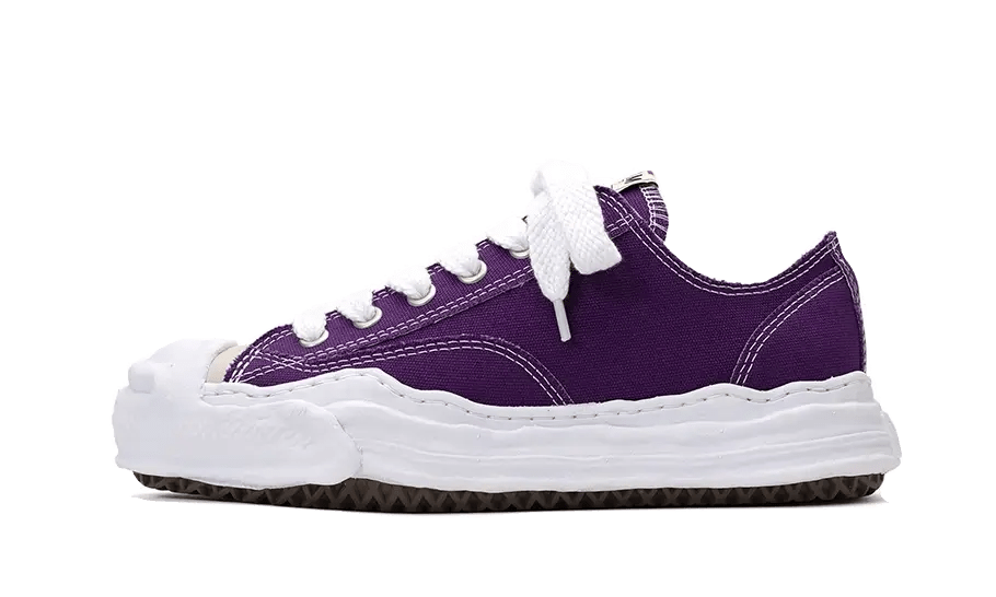 Maison Mihara Yasuhiro Hank OG Sole Canvas LowPurple - Sneaker Request - Sneakers - Maison Mihara