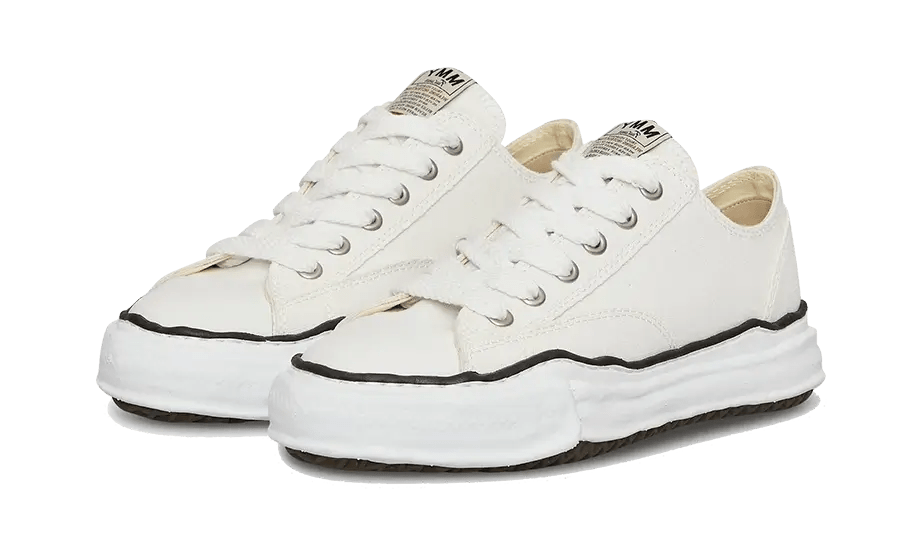 Maison Mihara Yasuhiro Peterson OG Sole Canvas Low White - Sneaker Request - Sneakers - Maison Mihara