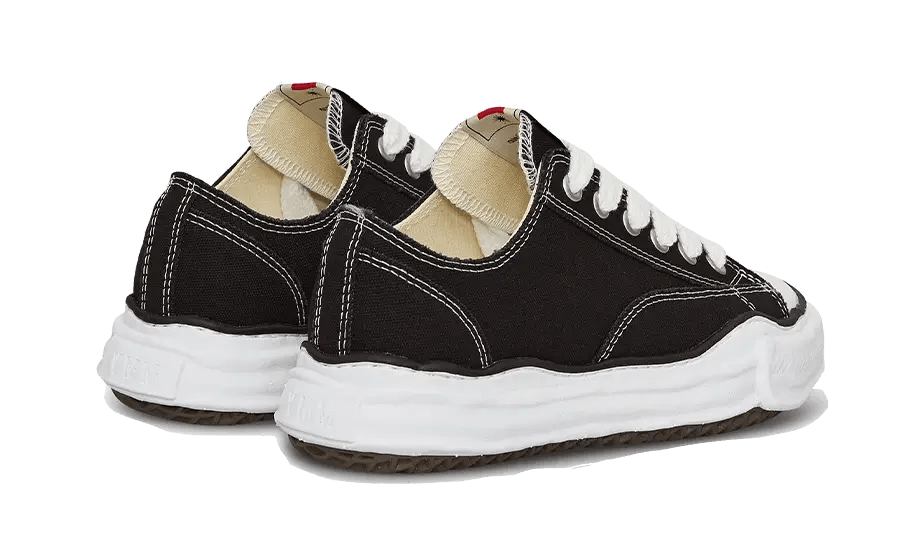 Maison Mihara Yasuhiro Yasuhiro Peterson OG Sole Canvas Low Black - Sneaker Request - Sneakers - Maison Mihara Yasuhiro