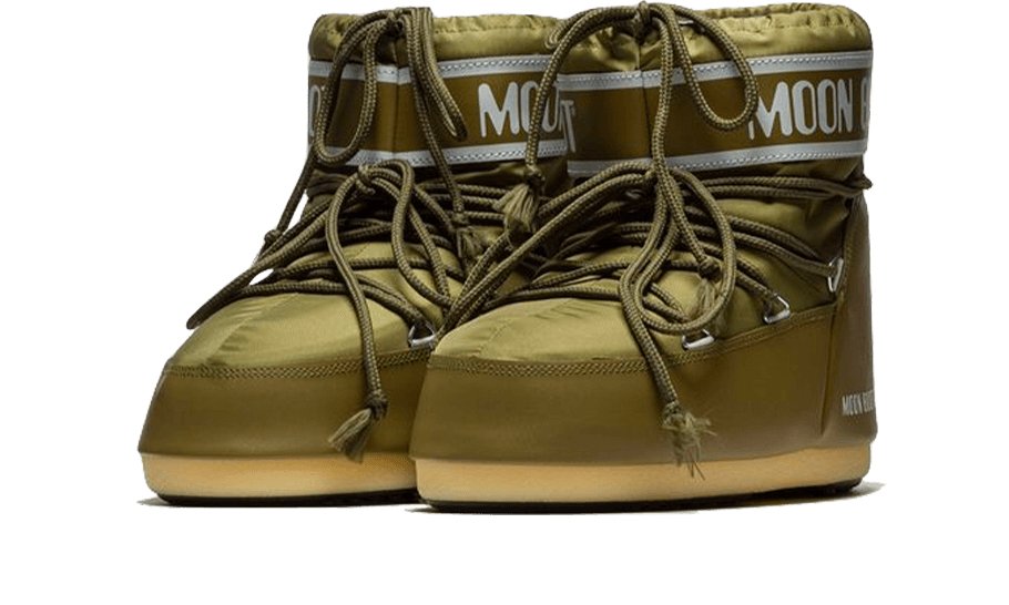 Moon Boot Icon Low Khaki Nylon - Sneaker Request - Sneakers - Moon Boot