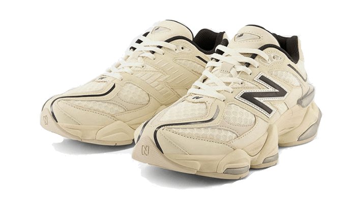 New Balance 9060 Cream Black - Sneaker Request - Sneakers - New Balance