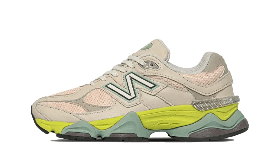New Balance 9060 Moonbeam Vintage Rose Lime - Sneaker Request - Sneakers - New Balance
