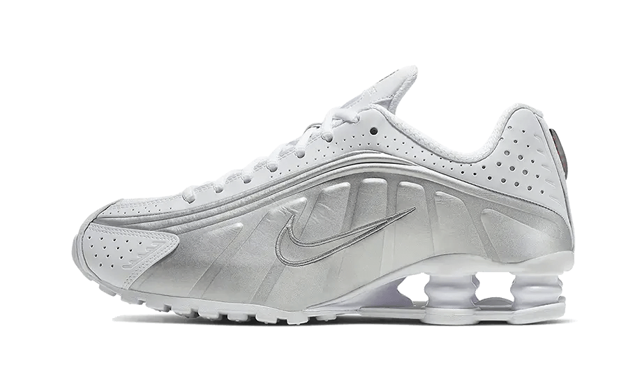 Nike Shox R4 White Metallic Silver - Sneaker Request - Sneakers - Nike