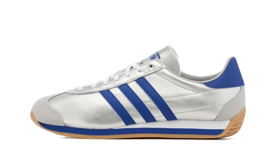 Adidas Country OG Matte Silver Bright Blue - Sneaker Request - Sneakers - Adidas