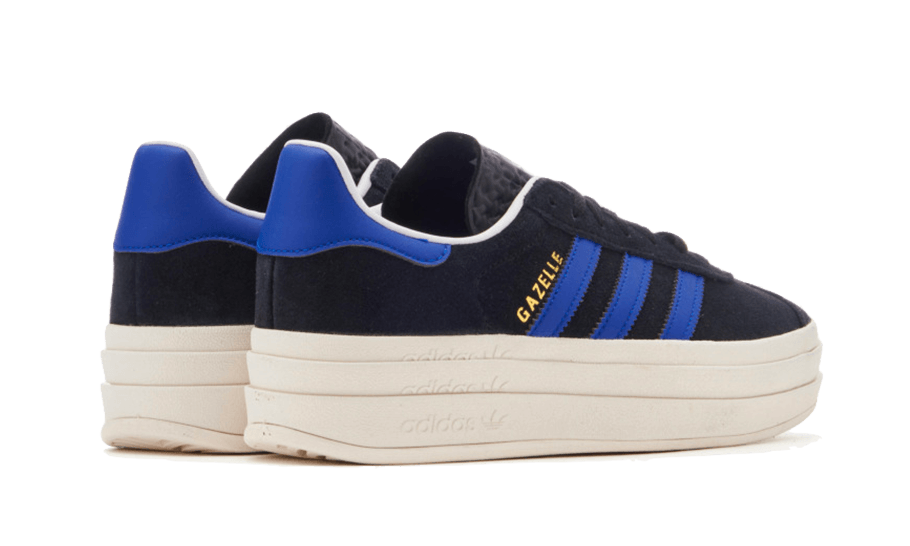 Adidas Gazelle Bold Core Black Lucid Blue - Sneaker Request - Sneakers - Adidas