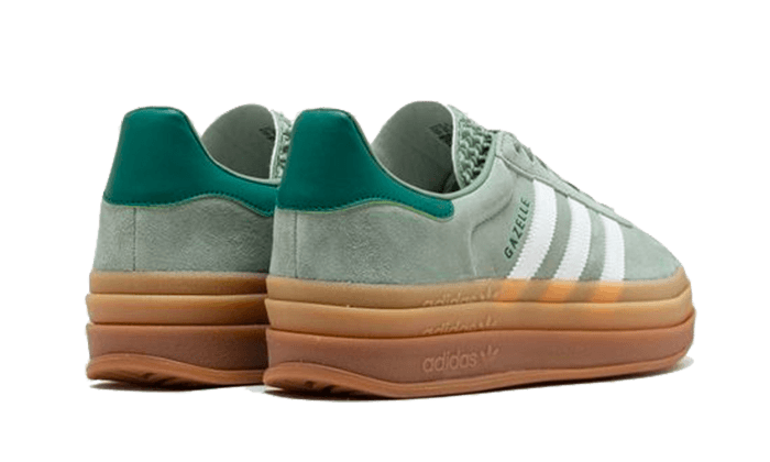 Adidas Gazelle Bold Silver Green - Sneaker Request - Sneakers - Adidas