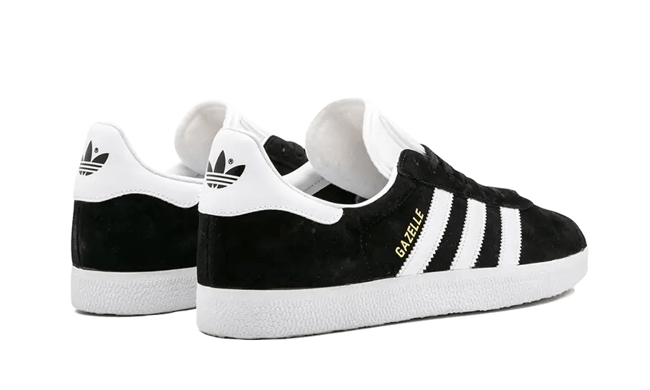 Adidas Gazelle Core Black Cloud White Gold - Sneaker Request - Sneakers - Adidas
