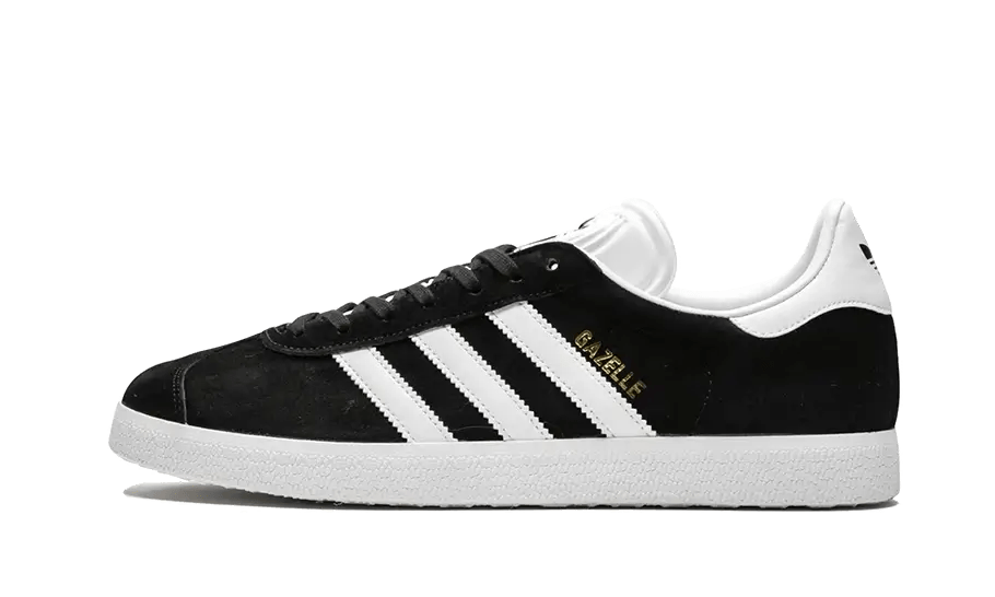Adidas Gazelle Core Black Cloud White Gold - Sneaker Request - Sneakers - Adidas