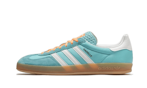 Adidas white gum gazelle hotsell
