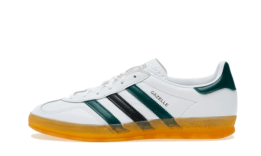 Adidas Gazelle Indoor White Collegiate Green - Sneaker Request - Sneakers - Adidas