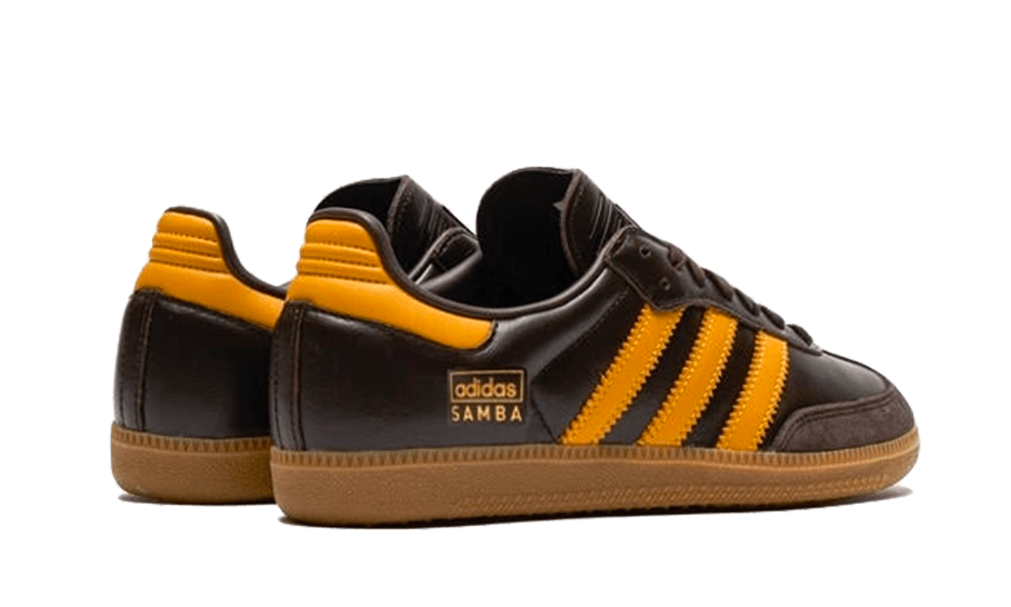 Adidas Samba OG Dark Brown Yellow - Sneaker Request - Sneakers - Adidas