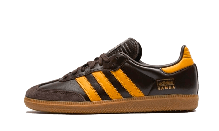 Adidas Samba OG Dark Brown Yellow - Sneaker Request - Sneakers - Adidas