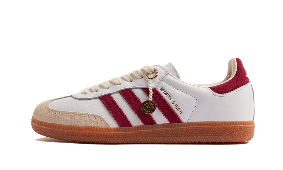 Adidas Samba OG Sporty & Rich White Core Burgundy - Sneaker Request - Sneakers - Adidas