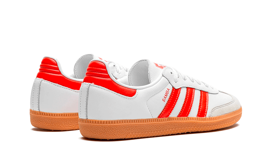 Adidas Samba OG White Solar Red Gum - Sneaker Request - Sneakers - Adidas