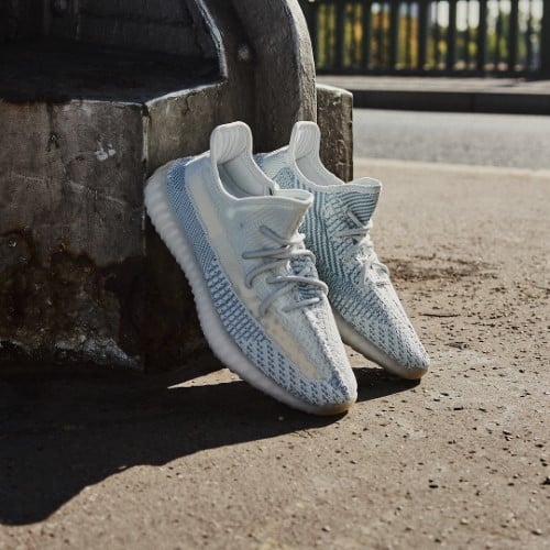 Adidas Yeezy Boost 350 V2 Cloud White Reflective  Sneakers