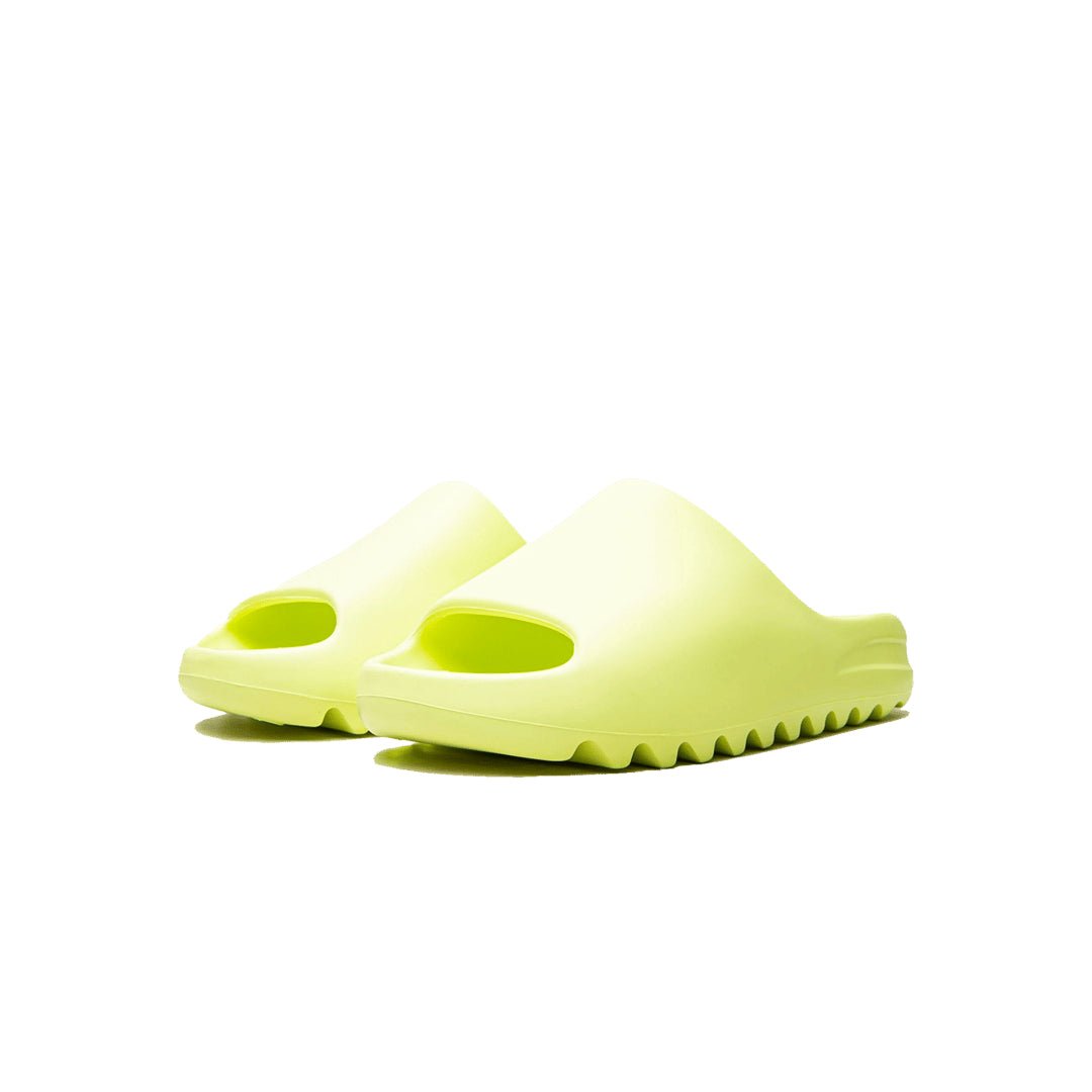 Adidas neon slides hot sale